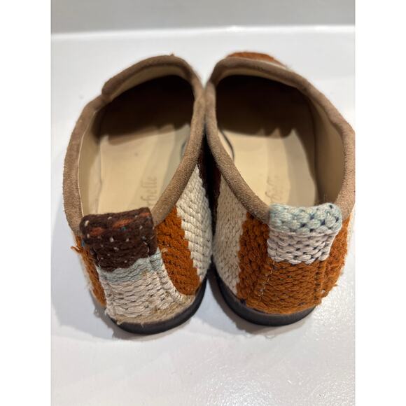 HANDCRAFTED Oysterbelle Kilim Woven Slip On Loafers Women’s Size 8.5 - Picture 8 of 8
